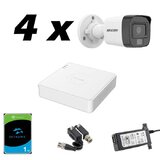 Sistem de supraveghere video profesional Hikvision cu montaj